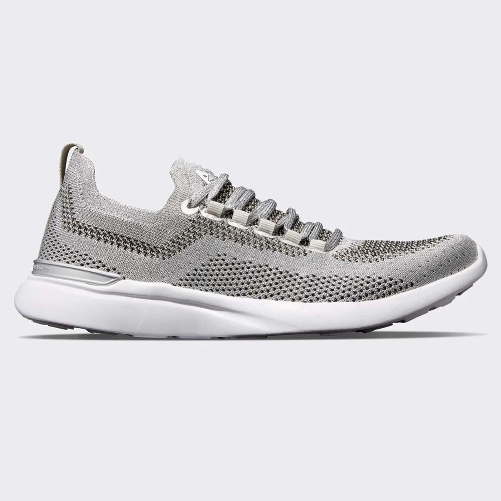 APL Running Shoes - Women's TechLoom Breeze Metallic Silver / Black / Gold